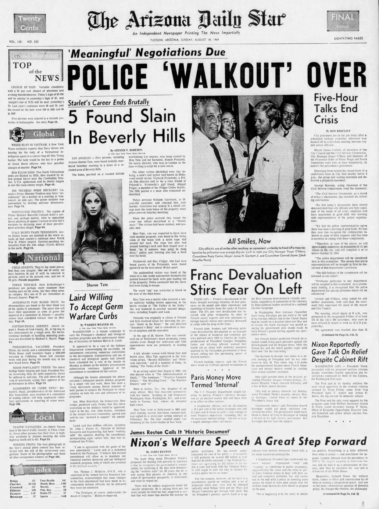 Aug. 10, 1969: Arizona Daily Star